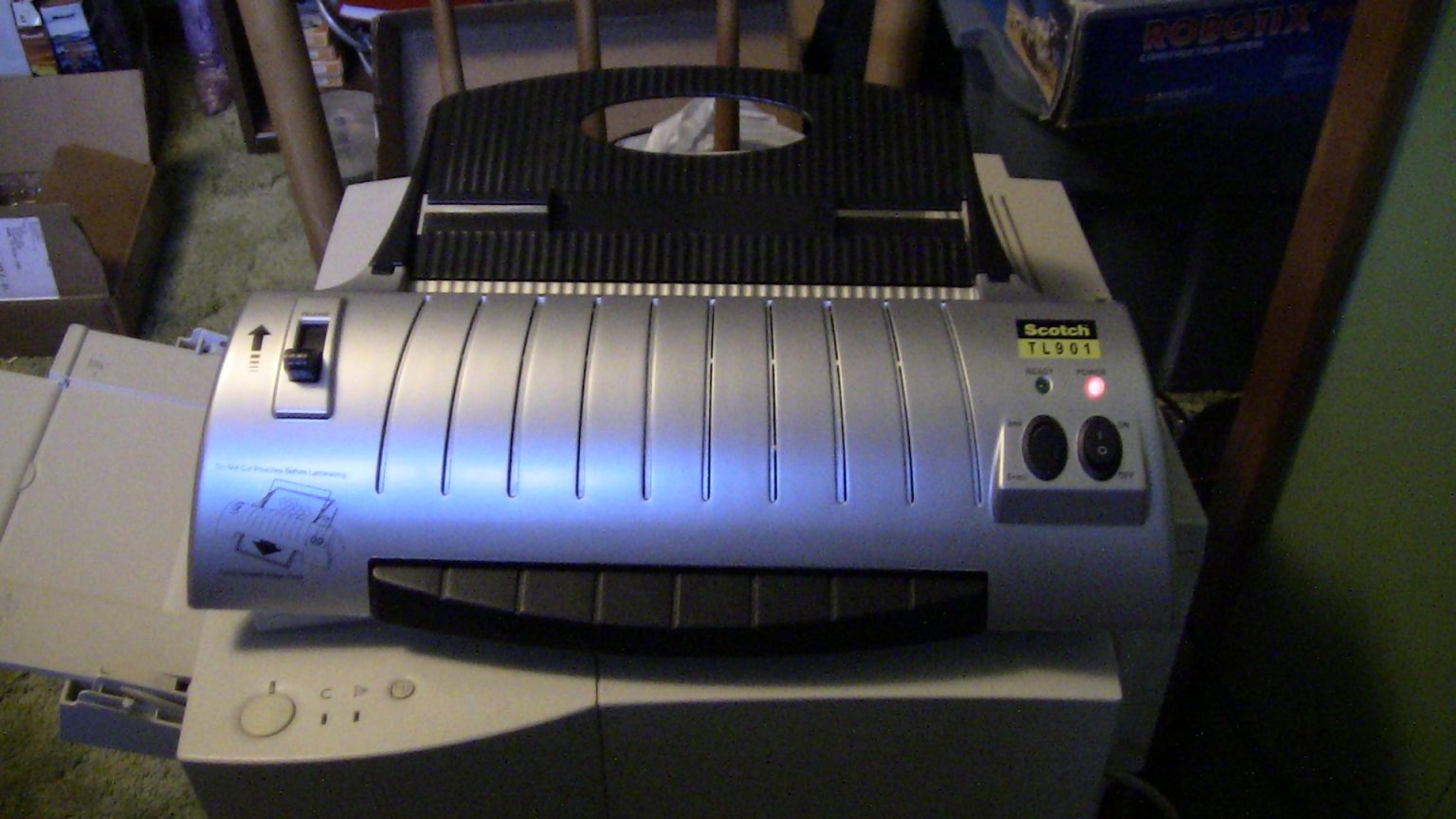 Scotch TL901 laminator modification for PCB toner transfer etching