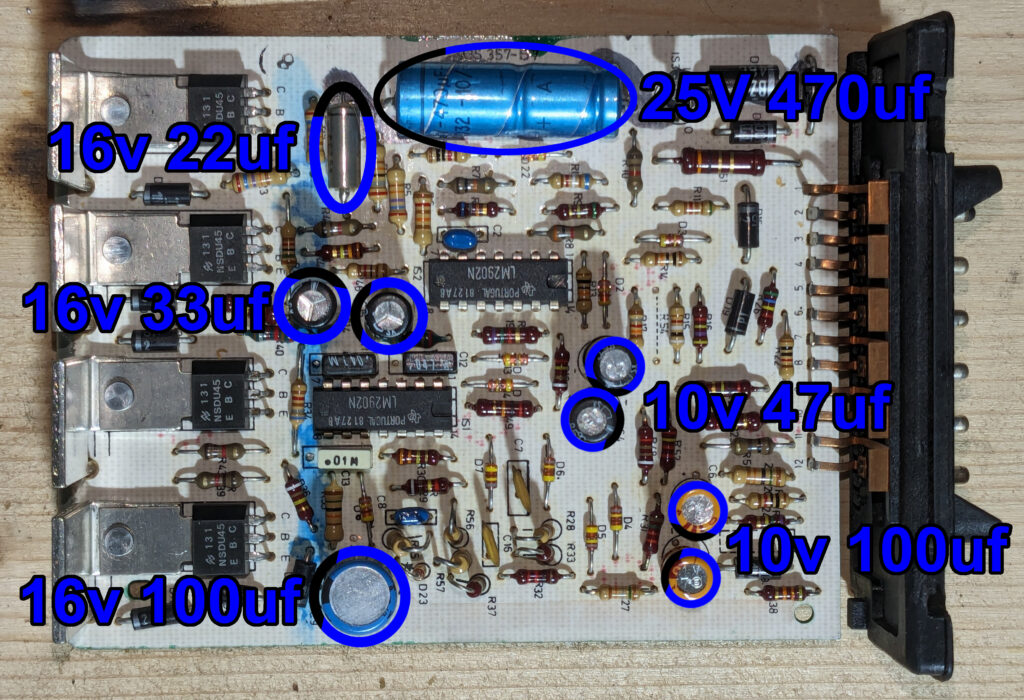 Early climate box capacitor kit